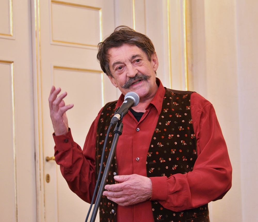 Bolgár György szerzői estje – Versek Galkó Balázs előadásában a Spinozában