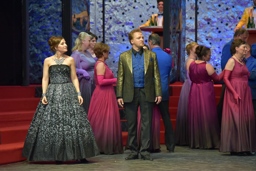Traviata a  Margitszigeti Szabadtéri Színpadon