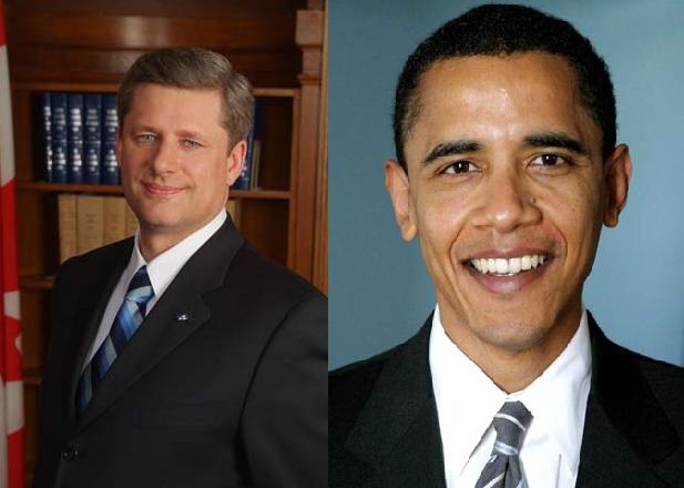 Stephen Harper és Barack Obama