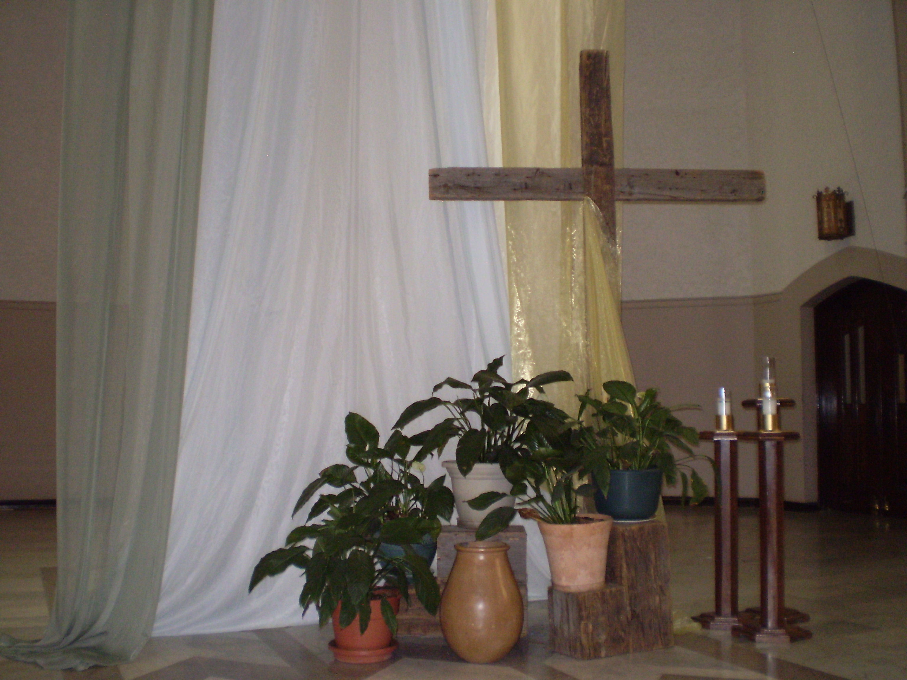 Szt. József - az oltár mögött (Kép: C. Adam)