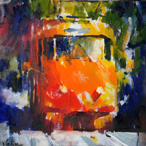 Orange Train / Vadim Zanginian