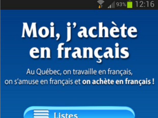 A nyelvrendőrség új mobilos applikációja. "Én franciául vásárlok!"