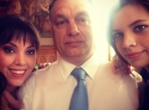 Orbán-szelfi (Fotó: Facebook)