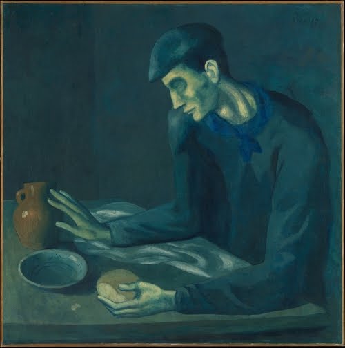 Blind man's meal / Pablo Picasso (1903).