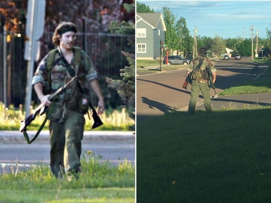 Justin Bourque. Igy járja Monctont a sorozatgyilkos.