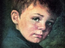 Lukisan / Crying Boy