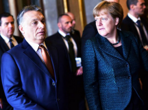 Orbán és Merkel