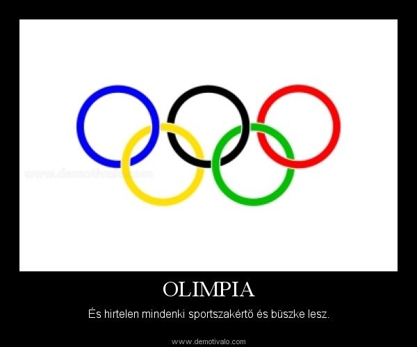 Le az olimpiával!