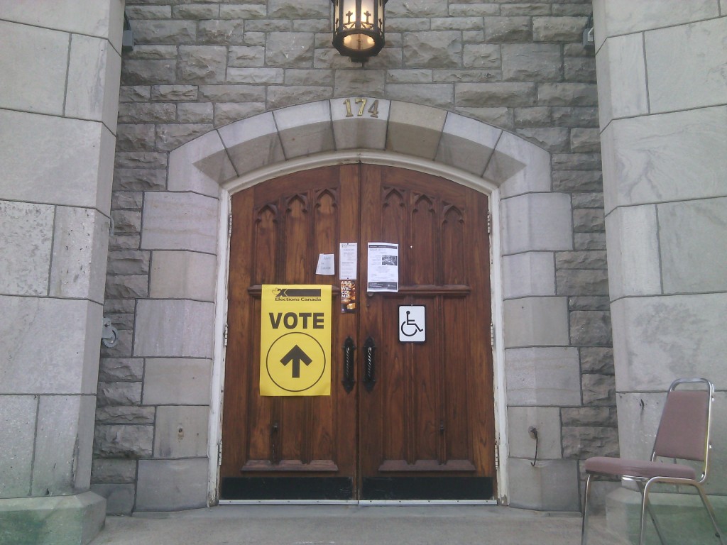 Az Ottawa-Centre választókerületben. Fotó: C. Adam.
