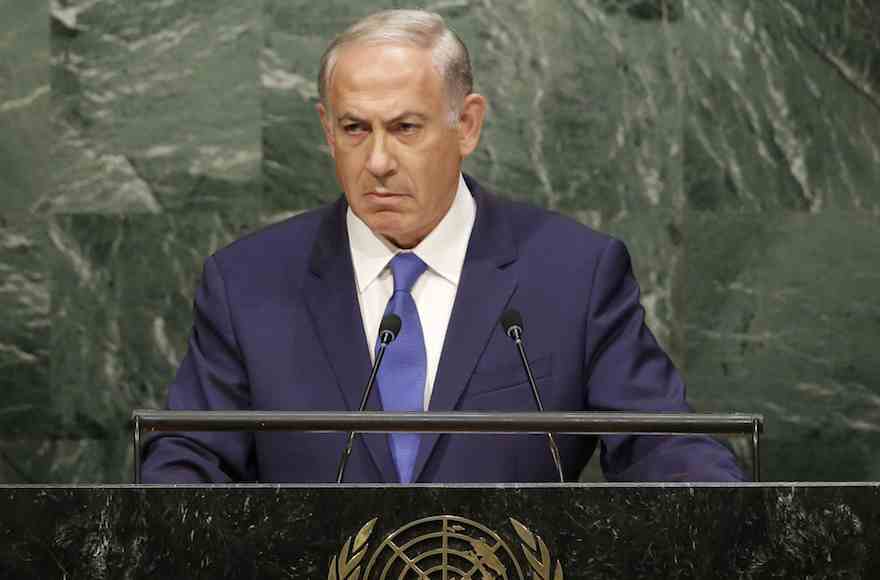 Dráma az ENSZ-közgyűlésen: Netanjahu 45 másodpercig hallgatott.