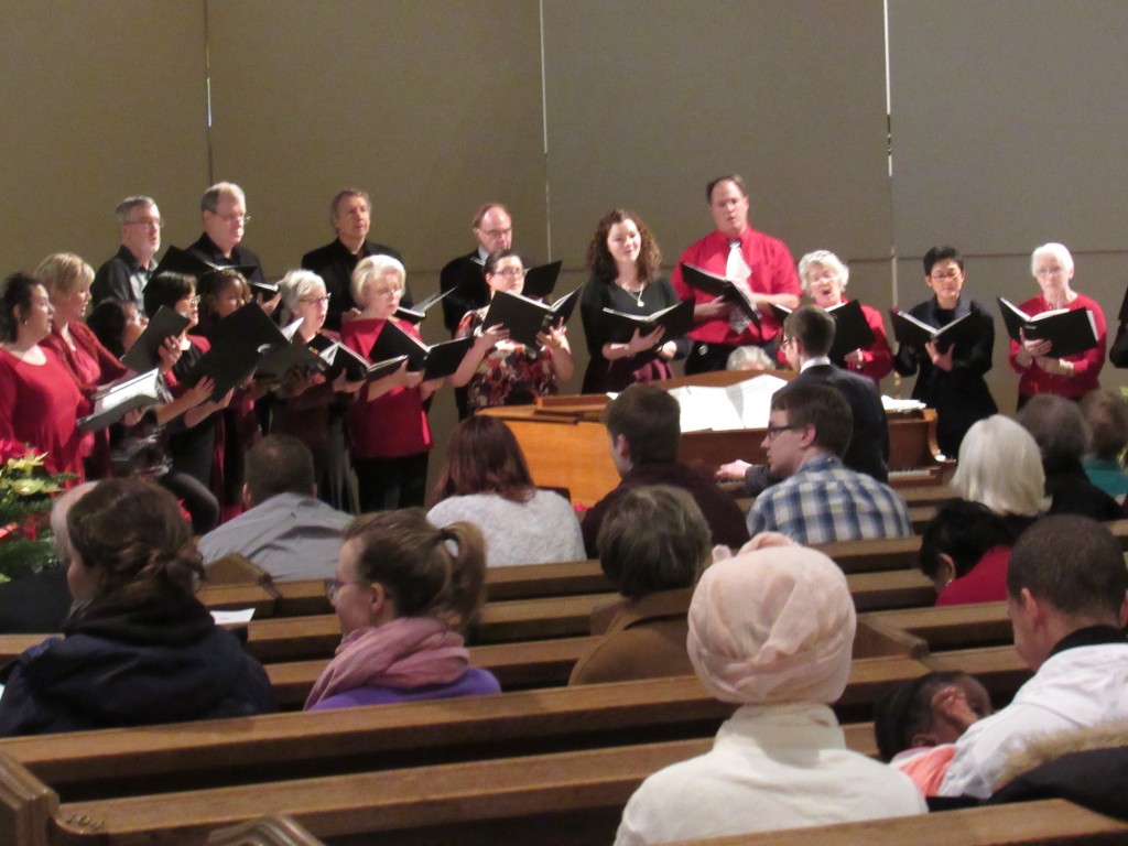 Menekülteket és rászorulókat segítő karácsonyi koncert a St. Joseph's Parish-ben 2015. december 20-án. Fotó: C. Adam.