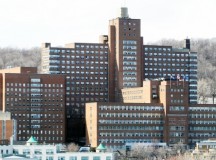 A Montreal General kórház télen. Fotó:  Montreal Gazette.