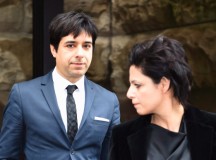 Jian Ghomeshi és védőügyvédje, Marie Henein. (Frank Gunn/Canadian Press).