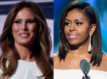 Melania Trump és Michelle Obama