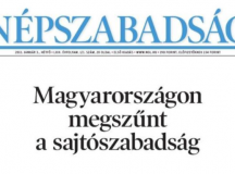 A Népszabadság kivégzése – Gondolatok Kanadából