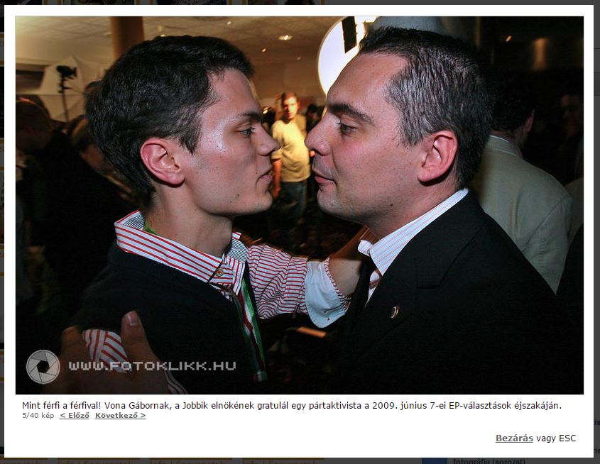 Folytatódik Vona Gábor politikai kivégzése – Fotóval „bizonyítja” a Fidesz-média Vona homoszexualitását