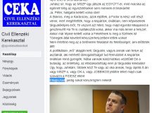 CEKA: jó’megmondtuk Juhásznak