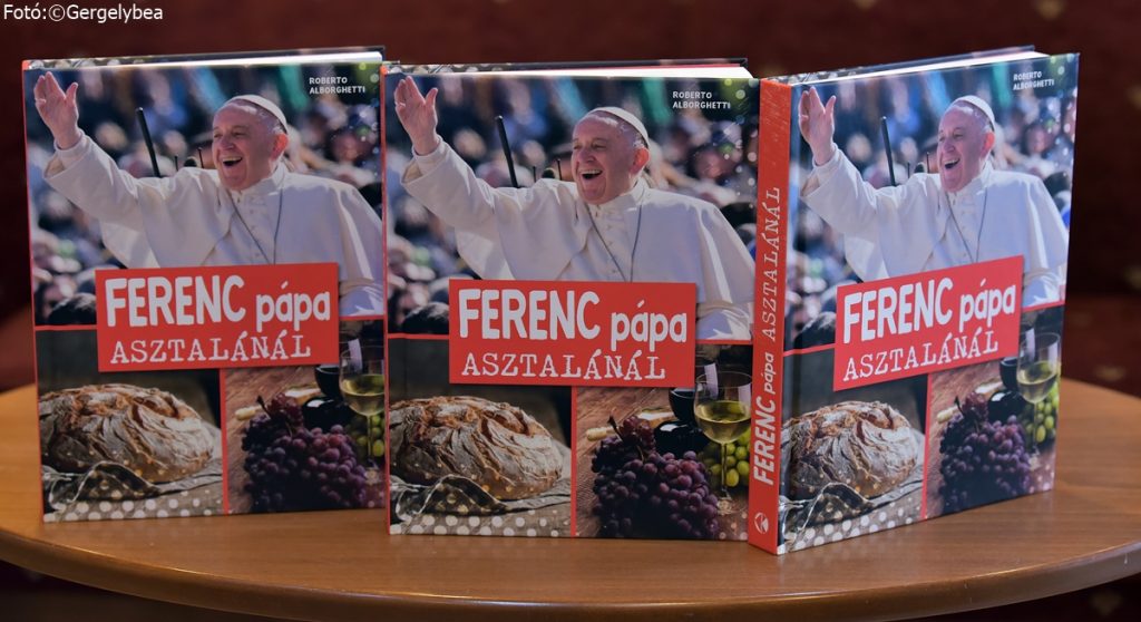 Ferenc pápa asztalánál  — könyvbemutató