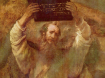 A Rembrandt festményén megörökített utolsó pillanat, amikor még megvolt a tízparancsolat.
