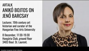 Magyar szépművészeti előadás a montreáli Hungaria Klubban